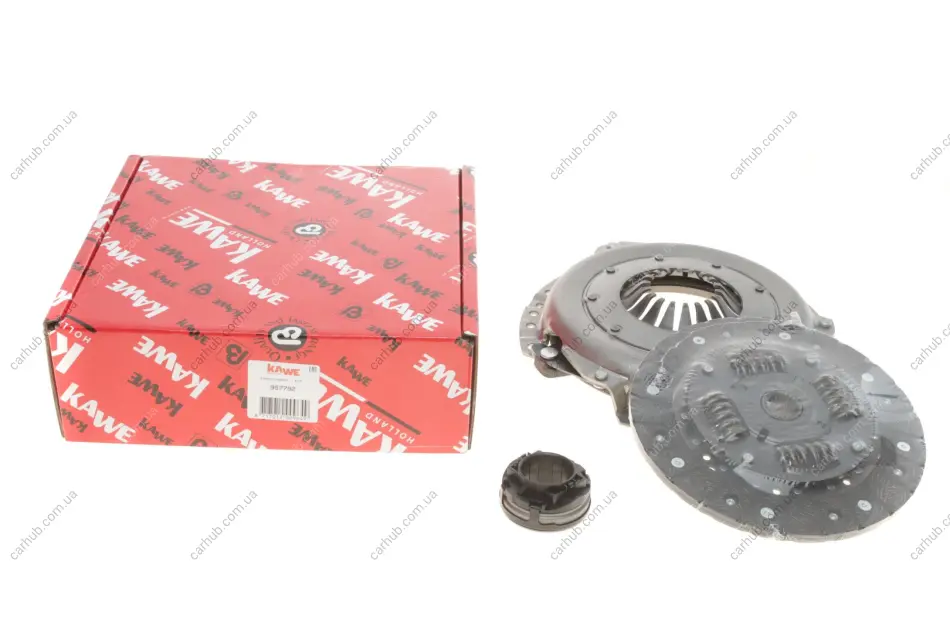 Комплект зчеплення Ford Sierra/Scorpio -94 (d=220mm) (+вижимний) KAWE 957792 (фото 1)