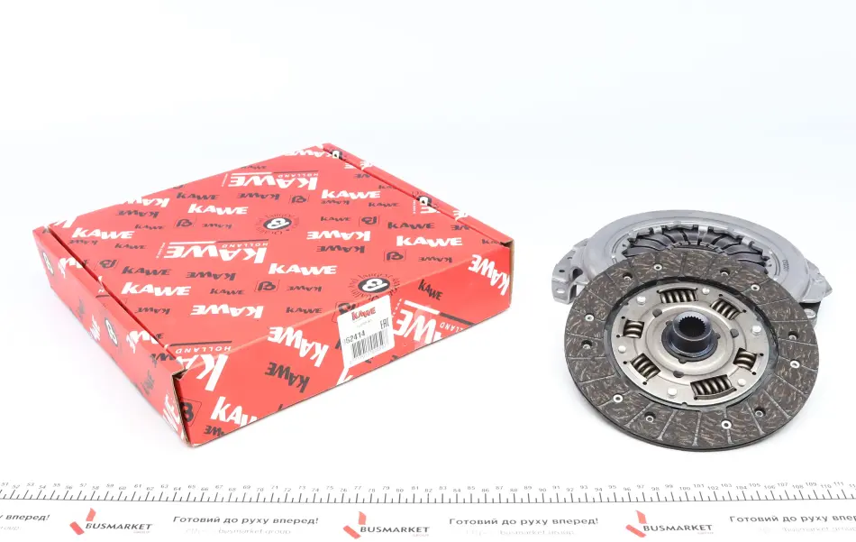 Комплект зчеплення Nissan Juke/Micra/Qashqai 1.6 05- (d=200mm) KAWE 962414 (фото 1)