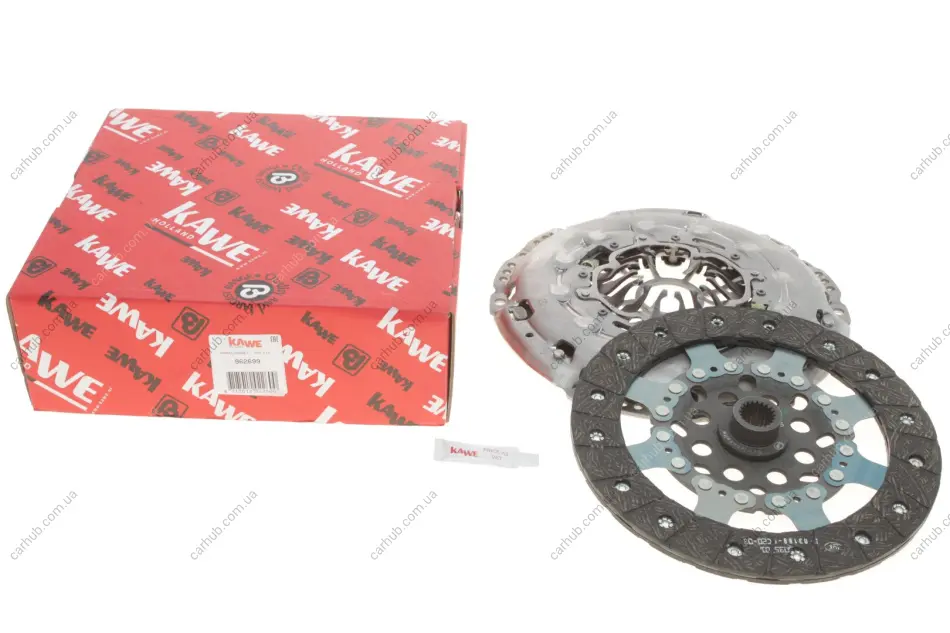 Комплект зчеплення Hyundai Santa Fe I/II 2.7 04-12, 125/129/139kw (d=220mm) KAWE 962699 (фото 1)