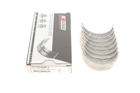 Вкладиші шатунні VW Caddy I/II 1.6/1.8 -97/T4/T5 2.0 90-15 (+0.50) KING King CR4104AM0.5