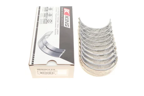Вкладиші корінні Opel Astra/Vectra/Zafira 1.9 CDTI 04-15 (+0.25) KING King MB5830CA 010