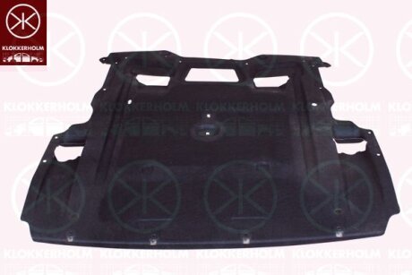 Фото кожух двигуна, нижня частина KLOKKERHOLM 0067795 Кожух двигуна, нижня частина KLOKKERHOLM 0067795