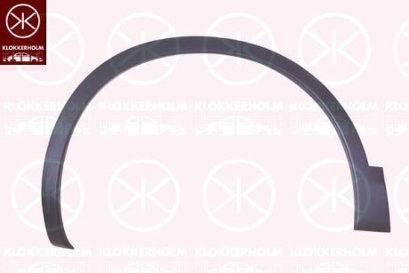 Розширювач крила пластик, правий передній KLOKKERHOLM 1617376