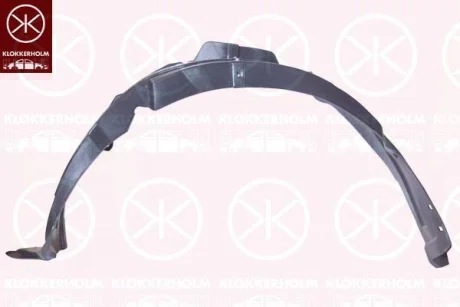 Підкрилок ніша колеса пластик лівий передній KLOKKERHOLM 3120385