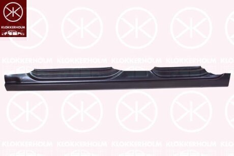 Накладка порогу, 4/5-дверна KLOKKERHOLM 9506012