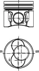 Поршень Audi A3/Skoda Fabia II/VW Caddy III/Golf V 1.9 TDI 03-10 (79.51mm/STD) (3-4 циліндр) KOLBENSCHMIDT 40422600 (фото 1)