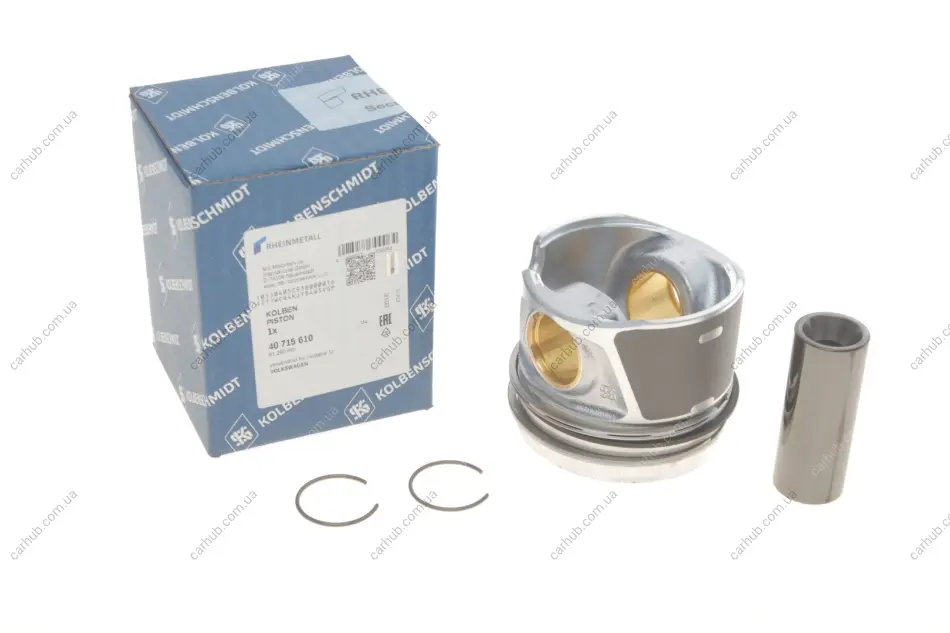 Поршень VW Crafter 2.5TDI 65/80kw 06-13 (81.26mm/+0.25) KOLBENSCHMIDT 40715610 (фото 1)