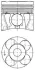 Поршень OPEL 1,7 CDTI 79,00 STD A 17 DTJ KOLBENSCHMIDT 41071600 (фото 1)