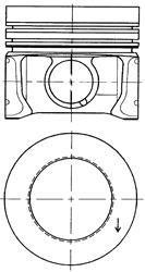 Поршень VW Caddy III/IV 1.6TDI 10- (79.75mm/+0.25) KOLBENSCHMIDT 41095610