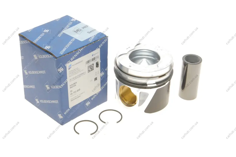 Поршень Jeep Compass 2.2 CRD 10-/MB C-Class (W204)/E-Class (W212) 2.2D 08-16 (83.25mm/+0.25) OM651 KOLBENSCHMIDT 41711610 (фото 1)