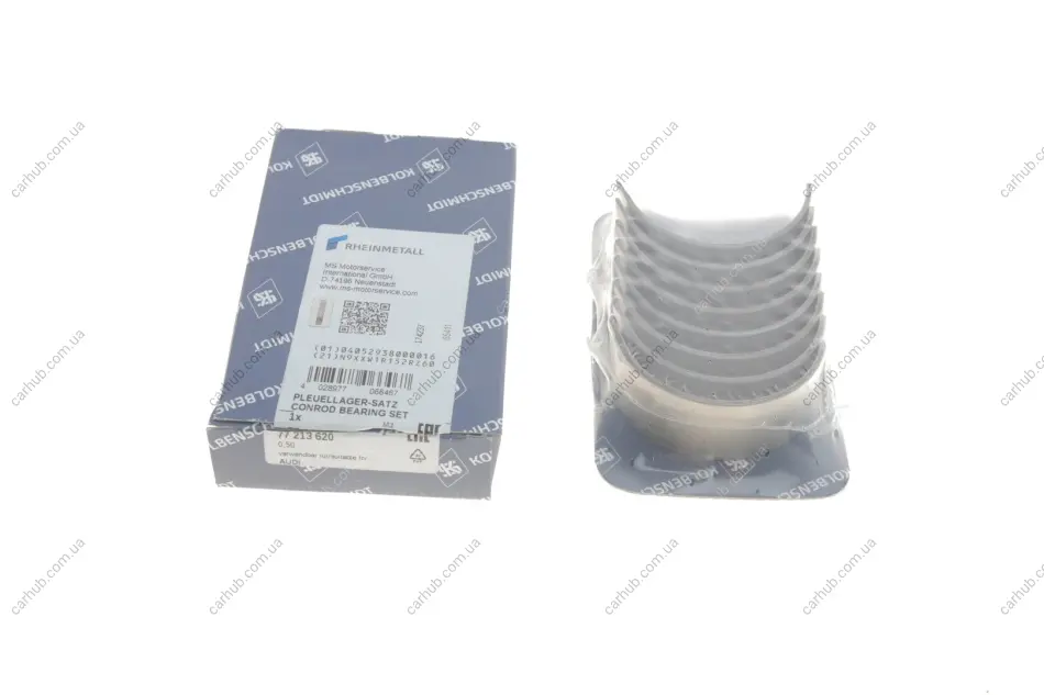 Вкладиші шатунні VW Caddy II/T4/T5 1.9 TDI 94-04 (+0.50) KOLBENSCHMIDT 77213620 (фото 1)