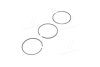 Кільця поршневі VW LT 28-35/40-55 2.4D 79-96/T3 1.6D 81-87 (76.50mm/STD) (1.75-2-3) (4 cyl) KOLBENSCHMIDT 800000611000 (фото 4)