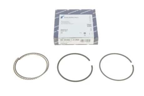 Кільця поршневі Daewoo Lanos/Nexia 1.5 8V 90- (77.00mm/+0,50) (1.5x1.5x3.0) KOLBENSCHMIDT 800049210050