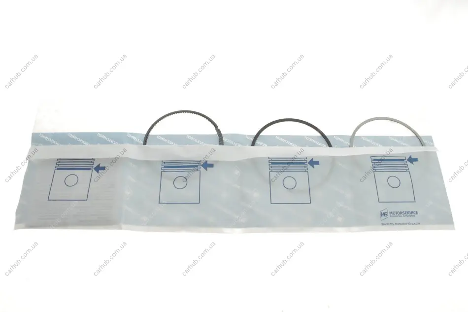 Кільця поршневі BMW 3 (E90-E93)/5 (E60/E61/F10)/X3 (E83) 2.5 04-13 (82.00mm/STD) (1.2-1.2-2) KOLBENSCHMIDT 800055010000 (фото 1)