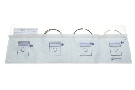 Кільця поршневі Seat Ibiza IV/Skoda Octavia II/VW Caddy/Golf 1.2TSI 08- (71.00mm/STD) (1-1.2-2) KOLBENSCHMIDT 800117410000