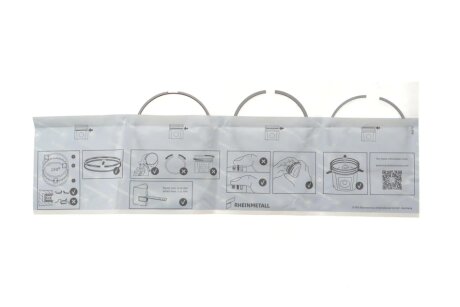 Кільця поршневі VW Toureg 3.0 V6 TDI 10-18 (83.00mm) (STD) KOLBENSCHMIDT 800123310000