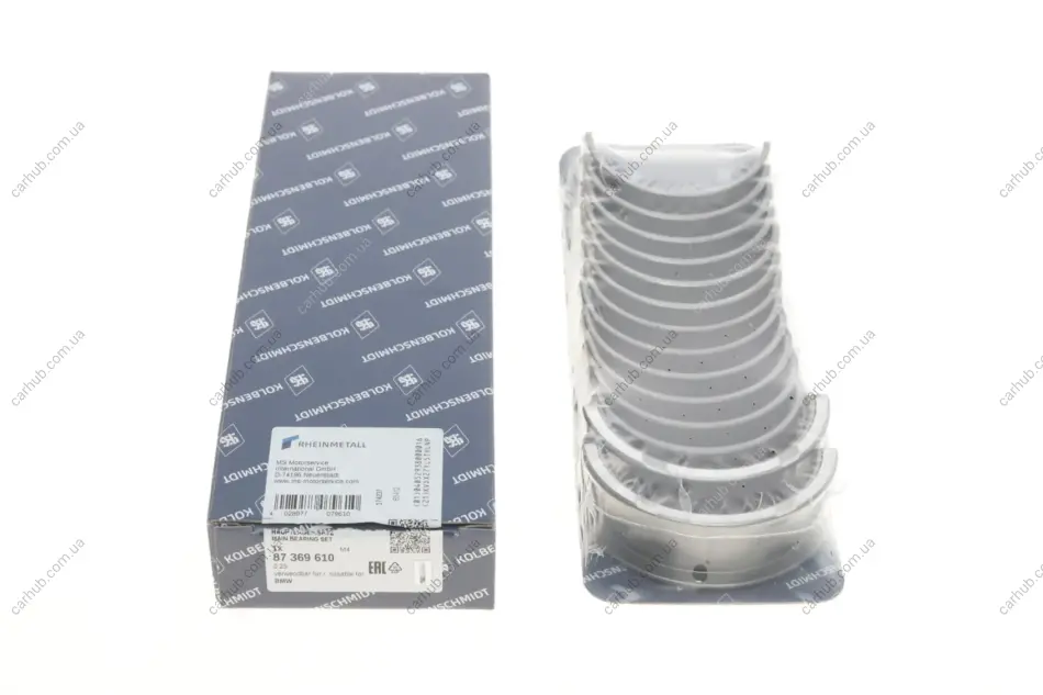 Вкладиші корінні Opel Omega B 2.5DTI (+0.25) KOLBENSCHMIDT 87369610 (фото 1)