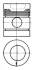 Поршень (діаметр 98,48мм, STD) URSUS 4512, 4514 AKTIV FISCHER M 800 ALBAJAR 08, 10, 304, 366, 3000, 420, 4300, 4306 ALLIS CHALMERS 715, 715B, 715D AVELING-BARFORD 010, 011, 012, 013, 014, 015 KOLBENSCHMIDT 91 118 600 (фото 1)