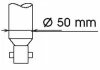 Амортизатор задній Kangoo 98-08 (диаметр-50mm Gas-A-Just) KYB 551811 (фото 2)