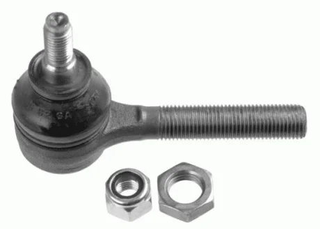 Рульовий наконечник лів/прав CITROEN BERLINGO, C15, C4, C4 I, LNA, VISA, XM, XSARA, XSARA PICASSO, ZX PEUGEOT 104, 204, 205, 205 I, 205 II, 304, 305 I, 305 II, 306, 307 0.6-Electric 04.63-12.18 LEMFORDER 1207004