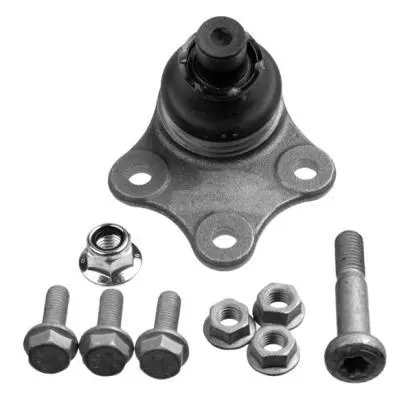Шарова опора лів/прав (нижн передн) (діаметр конуса 16,5mm) FORD FIESTA V, FUSION MAZDA 2 1.2-2.0 11.01-12.12 LEMFORDER 2600302 (фото 1)