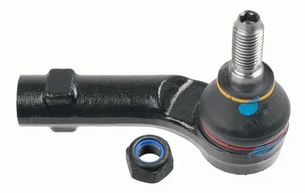 Рульовий наконечник прав AUDI A1 SEAT CORDOBA, IBIZA III, IBIZA IV, IBIZA IV SC, IBIZA IV ST, TOLEDO IV SKODA FABIA I, FABIA I PRAKTIK, FABIA II, RAPID, ROOMSTER 1.0-2.0D 01.60- LEMFORDER 2667002 (фото 1)