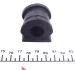 Втулка стабілізатора (переднього) VW Polo/Skoda Roomster/Fabia 99- (d=18mm) LEMFORDER 35888 01 (фото 2)