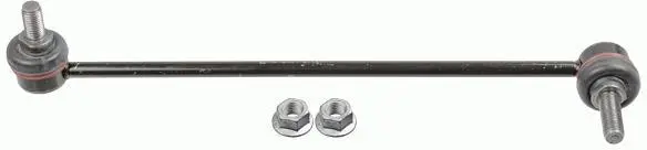 Стійка стабілізатора передн прав 338mm AUDI A3, TT SEAT ALHAMBRA, ALTEA, ALTEA XL, LEON, TOLEDO II, TOLEDO III SKODA OCTAVIA I, OCTAVIA II, SUPERB II VW BORA, BORA I 1.4-3.2 09.96-07.18 LEMFORDER 3818601 (фото 1)