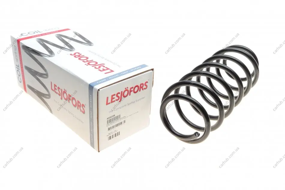 Пружина (передня) Audi 80/90/Coupe 1.6D/TD/2.0-2.2 81-87 (седан/купе) (шасси от 8192280232-) LESJOFORS 4004228 (фото 1)