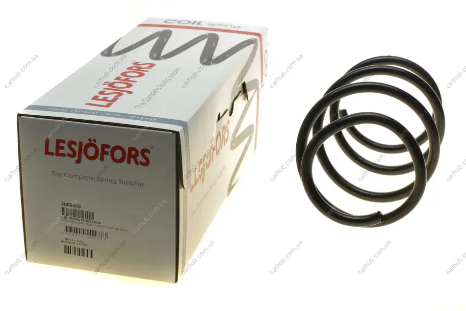 Пружина (передня) BMW 3 (E46) 325-330xi/5 (E39) 520-530i/520-530d 00-07 (седан/унів.)(с М-технікою) LESJOFORS 4008469 (фото 1)