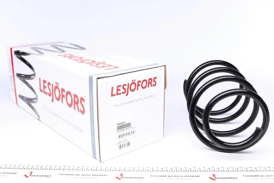 Пружина (передня) Kia Cee\'d/Pro Cee\'d 1.4/1.6/1.6CVVT АКПП 07-09 (унив/накл.зад.ч) LESJOFORS 4044224 (фото 1)
