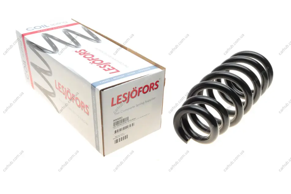 Пружина (передня) Mitsubishi L200 2.5D/DI-D 05-15 (Пикап)/Pajero Sport 3.0 4WD 09-14 (везд.закр.) LESJOFORS 4059251 (фото 1)