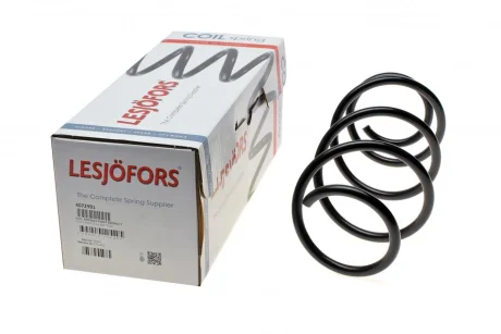 Пружина (передня) Renault Clio III 1.2/16V/Hi-Flex 05-14 (унив/накл.з.ч)/Modus 1.2/16V 10- (накл.) LESJOFORS 4072991