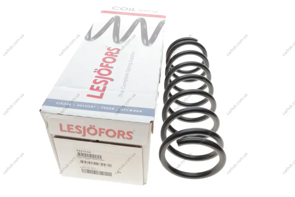 Пружина (задня) Ford Focus 1.4-2.0 16V/1.8DI/TDDi/TDCi 98-04 (седан/нах.зад.частина) LESJOFORS 4227554 (фото 1)