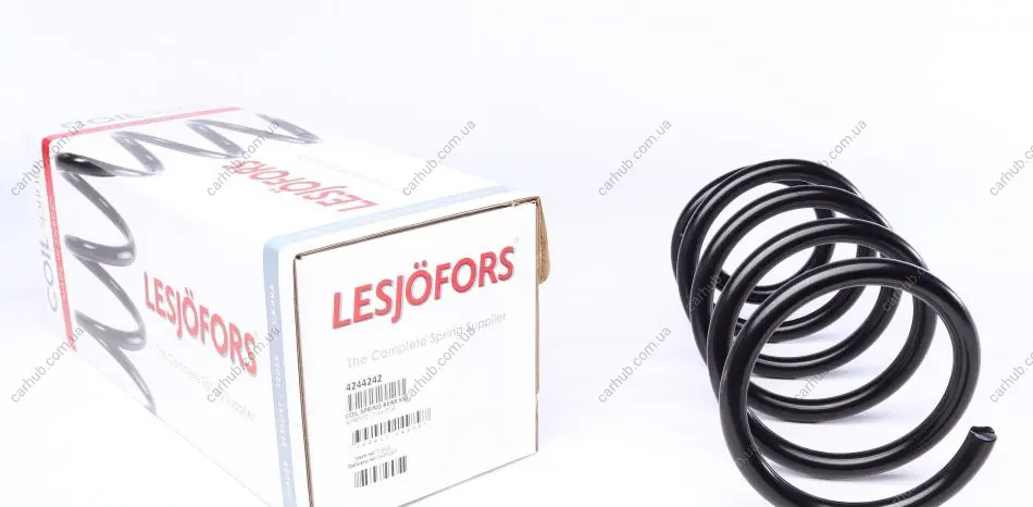 Пружина (задня) Kia Sorento II 2.2CRDi/2.4CVVT/GDI 4WD 12-14 (SUV) (5,7 місце) (без с-ми рег.дор.пр) LESJOFORS 4244242 (фото 1)