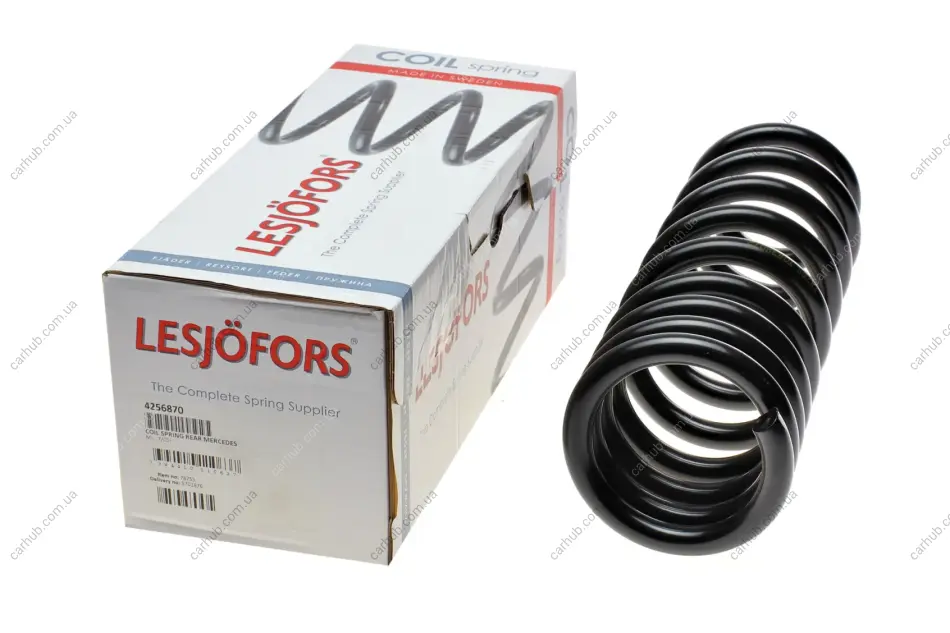 Пружина (задня) MB M-class (W164) ML280CDI/300CDI/320CDI/350CDI/420CDI/500 4-matic 05-11 (SUV) LESJOFORS 4256870 (фото 1)
