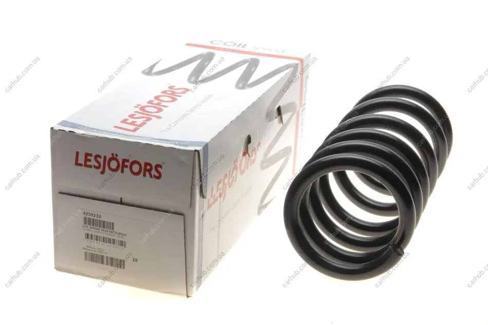 Пружина (задня) Mitsubishi Pajero III 3.2DI-D/3.5/3.5 V6 GDI 00-07 (всюдихід) (5 дверей) LESJOFORS 4259232 (фото 1)