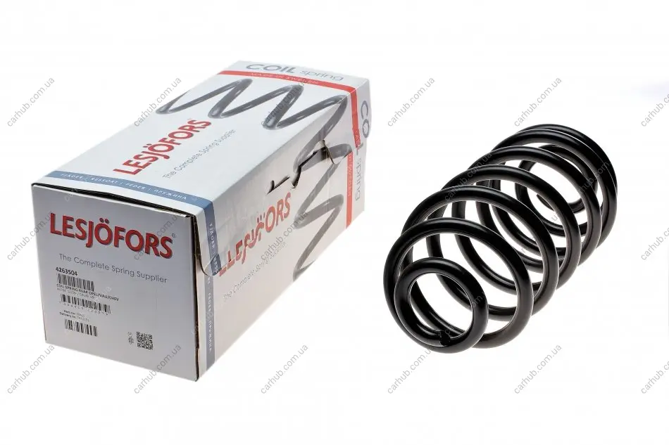 Пружина (задня) Opel Astra J 1.3-2.0CDTI/1.4-1.6 09- (крім FlexFix)/Chevrolet Cruze 09- (з пост.d) LESJOFORS 4263504 (фото 1)