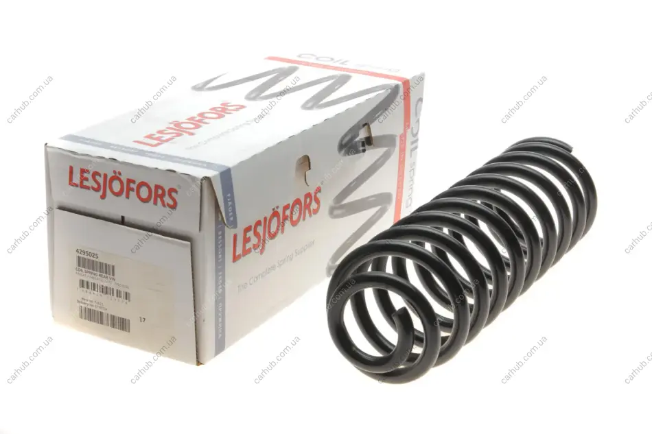 Пружина (задня) VW Passat B3/B4 1.6-2.0/1.9TD/TDI/2.8 VR6 92-96 (седан/універсал до -93) LESJOFORS 4295025 (фото 1)