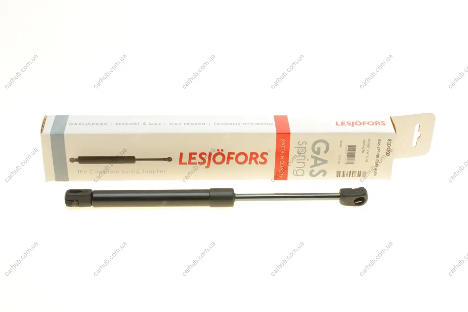 Амортизатор кришки багажника Audi 80/90 78-87 (седан) (зі спойлером) LESJOFORS 8104202 (фото 1)