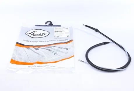 Трос ручника (задній) (L) VW Golf V/Audi A3/Skoda Octavia 97-13 (1445/805 мм) LINEX 03.01.46