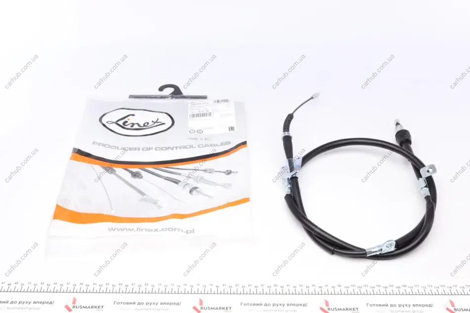 Трос ручника (R) Hyundai ix35 10- (1725/1460 мм) LINEX 18.01.33 (фото 1)