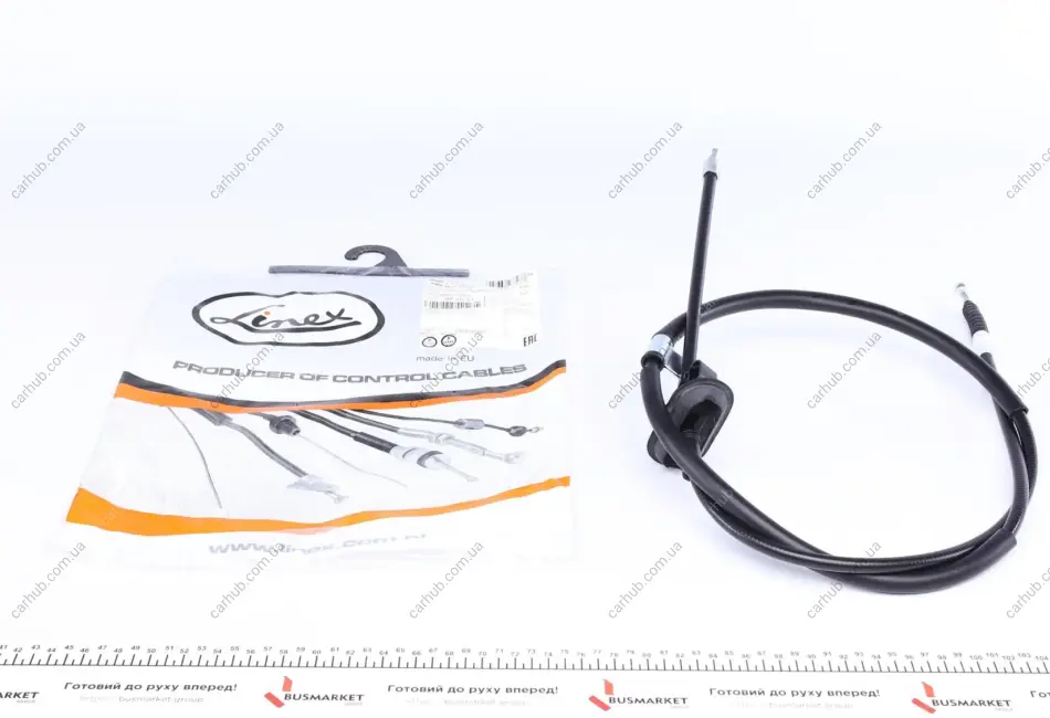 Трос ручника (R) Opel Astra J/Chevrolet Cruze 09- (1815/1685 мм) LINEX 32.02.11 (фото 1)
