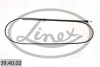 Трос відкривання капоту (1843мм/1809мм) SKODA FABIA I, FABIA I PRAKTIK 1.0-2.0 08.99-03.08 LINEX 394002 (фото 1)