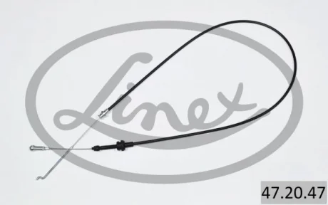 Трос газу (довжина 1370мм) VW LT 28-35 I, LT 40-55 I 2.4/2.4D 12.78-06.96 LINEX 472047