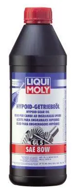 Трансмісійна олива Liqui Moly Hypoid 80W, 1 л LIQUI MOLY 1025 (фото 1)