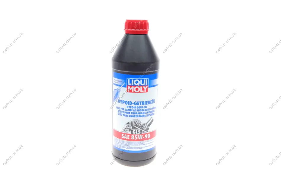 Олива в міст 85W90 Hypoid-Getriebeoil (1L) (GL-5/MB 235.0/ZF TE-ML 21A/16C/17B/19B) (= 1956) LIQUI MOLY 1035 (фото 1)