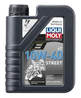 Моторна олива Liqui Moly Motorrad 4T 10W-40, 1 л LIQUI MOLY 1521