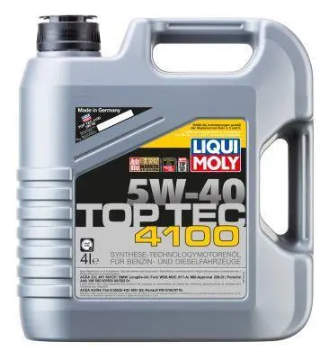 Олива 5W40 C3 4L TOP TEC 4100 LIQUI MOLY 2195 (фото 1)