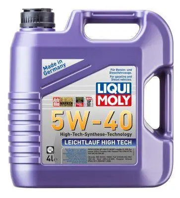 Моторна олива Liqui Moly Leichtlauf High Tech 5W-40, 4 л LIQUI MOLY 2595 (фото 1)